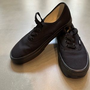Vans Authentic Black Shoe